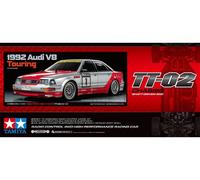 Tamiya 58699 - 1:10 RC Audi V8 1992 Tourenwagen (TT-02) - Nuovo
