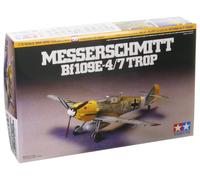 Tamiya 60755 - Messerschmitt BF109E-4/7 Trop, Modellino in Scala 1:72
