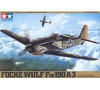 Tamiya 61037 Focke-Wulf Fw190 A-3 Aircraft Scale 1/48 Hobby Plastic Kit NEW
