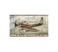 Tamiya 61073 A-1J Skyraider U. S. Air Force Aircraft Scale 1/48 Plastic Kit NEW
