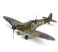 TAMIYA 61119 - 1:48 British Supermarine Spitfire Mk.I, modellismo, kit di costruzione in plastica, hobby, artigianato, incollaggio, modello, assemblaggio