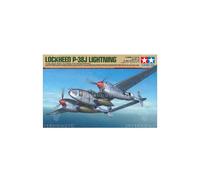 Tamiya 1/48 Lockheed P-38 J Fulmine TAM61123 Plastica Modelli Aeroplano 1/48