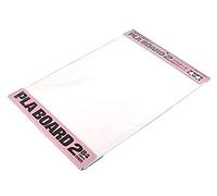 TAMIYA 70146 - Piastra in plastica 2.0 mm, 2 pezzi, 257 x 364 mm, colore: Bianco