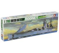 Tamiya - Modellino Portaerei HMS Battleship Rodney Scala 1:700 (Plastic Model)
