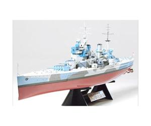 Tamiya 78010 1:350 Brit. Corazzata Re Giorgio V-Modeling, Artigianato, Hobby, Colla, Kit di plastica, Multicolore