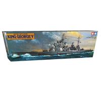 TAMIYA 78010 1/350 British King George V - Kit modellino in plastica per barca