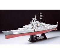 Tamiya 78013 Modellbau Kit 1/350 WWII Nave Da Battaglia Tedesca "Bismarck" Nuovo