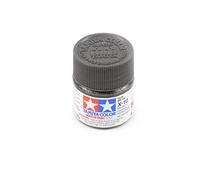 Tamiya 81510 - Pittura acrilica Mini, Lucido Grigio Acciaio Bottiglia di 10 ml, X-10