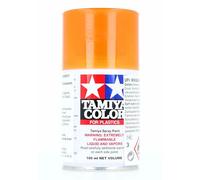 TAMIYA 85073 TS-73 - Vernice spray per modellismo in plastica, modello e accessori per bricolage, colore: arancione, trasparente, 75 ml