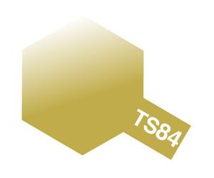 Tamiya 85084 Synthetic Spray TS84 Metallic Gold (100ml) modellismo