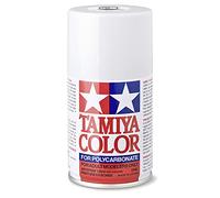 TAMIYA 86001-A00 86001 PS-1 - Vernice spray in policarbonato bianco da 100 ml, per modellismo in plastica, accessori per bricolage, pittura spray per modellismo, 100 ml (confezione da 1)