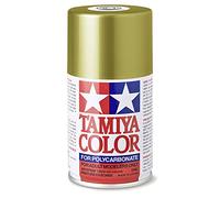 TAMIYA 86013 PS-13 Gold Policarbonato 100 ml - Vernice spray per modellismo in plastica, modellismo e accessori fai da te