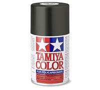 Tamiya 86023 PS-23 - Vernice spray in metallo grigio e policarbonato, 100 ml, per modellismo in plastica, modellismo e accessori fai da te, colori spray per modellismo
