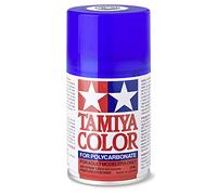 TAMIYA 86038 PS-38 - Vernice spray blu traslucente, 100 ml, per plastica e accessori RC, colori spray per modellismo
