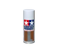 TAMIYA TAMIYA-87042 87042 Primer per modellismo, bomboletta Spray, Grigio, Contenuto 180 ml, Colore (Confezione da 1), TAM87042