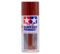 TAMIYA 87160 - Primer spray per modellismo, colore rosso ossido, contenuto 180 ml