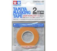 TAMIYA 87207 - Nastro coprente 2 mm/18 m, per modellismo, accessori