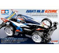 Mini 4wd Pro AVANTE MK.III AZURE Clear Special (MSL Chassis) Tamiya 95464 1/32