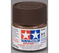 Tamiya Colore Acrilico Acrylic Paint per MODELLISMO X-9 Brown Marrone 10ml 81509