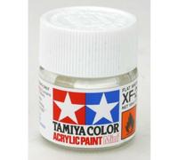 Tamiya colore acrilico opaco 10 ml XF-2 FLAT WHITE