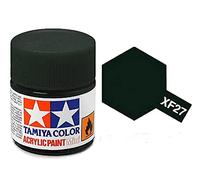 Tamiya Colore acrilico XF-27 Black Green, opaco, 10 ml