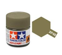 Tamiya Colore acrilico Mini XF-49 Khaki opaco 10 ml