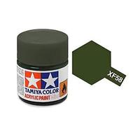 Tamiya colore acrilico opaco 10 ml XF-58 OLIVE GREEN