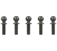TAMIYA DB-01 300053969 - Testa sferica in Acciaio, 5 x 8 mm, 5 Pezzi