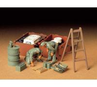 Tamiya Diorama - Set di statuette di Grenadier Panzer Tedesco, Seconda Guerra Mo