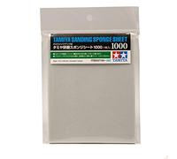 Tamiya Foglio di Spugna abrasiva, 140 x 114 mm, Grana 1000