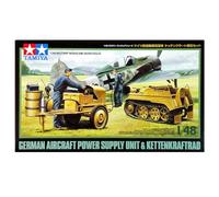 German Kettenkraftrad + carrello rifornimento aerei 1:48 TA32533 - tamiya modell