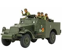 TAMIYA 35363-1:35 US M3A1 Scout car/carrello, modellismo, kit di costruzione in