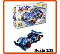 Tamiya mini 4wd 1/32 auto LIGHTNING MAGNUM 19612 Modellismo statico model kit