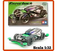 Tamiya mini 4wd 1/32 auto RAZORBACK FM-A REV 18713 Modellismo statico model kit