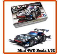 Tamiya mini 4wd 1/32 auto SILWOLF MA CHASSIS 18645 Modellismo statico model kit