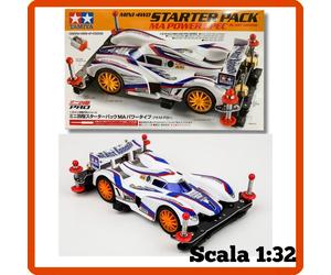 Tamiya mini 4wd 1/32 auto STARTER PACK POWER SPEC BLAST 18647 Modellismo kit