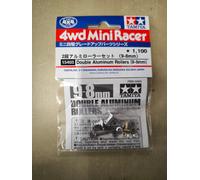 Tamiya Mini 4wd Accessori TA 15403 ROTELLE DOPPIE + CUSCIN. 9/8mm