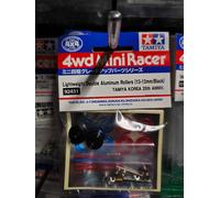 Tamiya Mini 4wd Accessori TA 92431 DOPPIE ROTELLE 13/12mm BLACK TKC TAMIYA KOREA