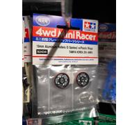 Tamiya Mini 4wd Accessori TA 92434 ROTELLE 19mm 5 RAZZE ALLUMINIO TKC25 KOREA