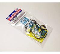 Tamiya Mini 4WD Model Mini 4WD Low-Profile Tire & Blue Plated Wheel Set 95332