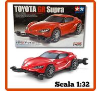 Tamiya mini4wd 1/32 auto TOYOTA GR SUPRA MA CHASSIS 18655 Modellismo model kit