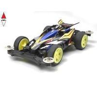 Tamiya 18627 Mini 4WD PRO Series No. 27 Anteriore Mk.3 Nero MS Telaio