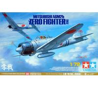 Tamiya - Mitsubishi A6M2b Zero Fighter (ZEKE), 1/72, 60780