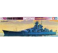 TAMIYA Modelli Gneisenau Battleship