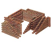 TAMIYA Modelli Muro di Mattoni Set