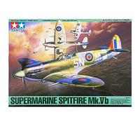 Tamiya 61033 Spitfire Mk.Vb Aircraft Scale 1/48 Hobby Plastic Kit NEW