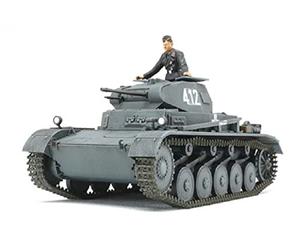 Tamiya Models Carro armato Panzerkampfwagen II Ausf.A/B/C Model Kit Scala 1:48