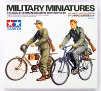 Tamiya Models German Soldier with Bicycles
