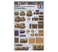 TAMIYA 1:3 5 Set Diorama US Militare Zub. Moderno / 300035266