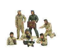 Tamiya Set Equipaggio Carro USA 1/35 WWII – Teatro Europeo – 35347